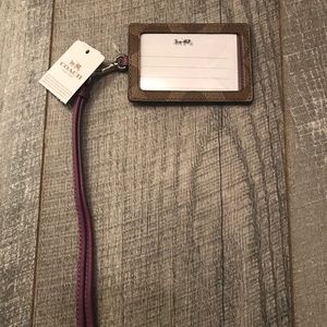 COACH i.d lanyard